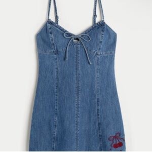Hollister Blue Denim Dress